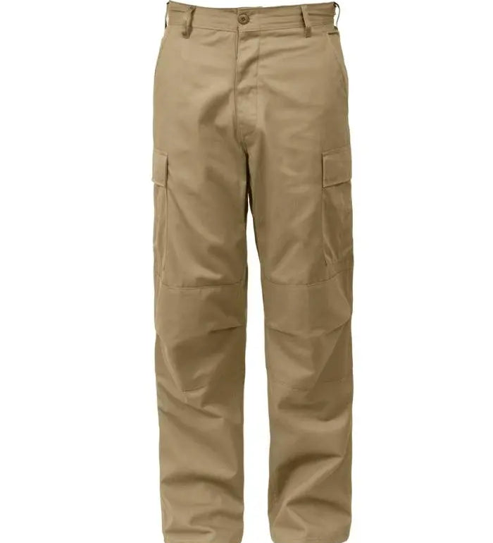 Pantalone Cargo Beige 100% cotone Baggy Fit - Horda Brand Streetwear