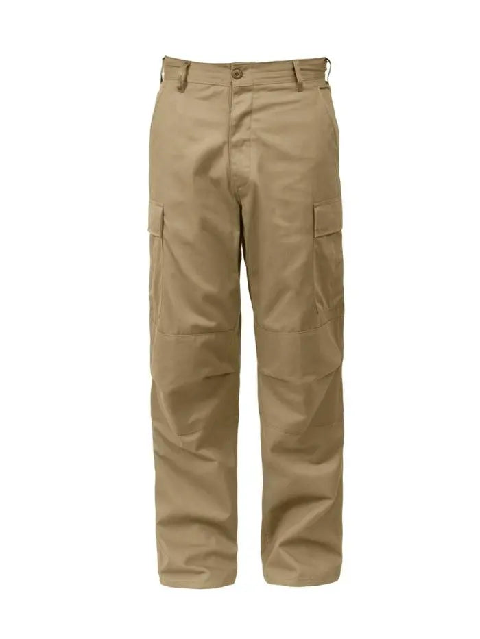 Pantalone Cargo Beige 100% cotone Baggy Fit - Horda Brand Streetwear