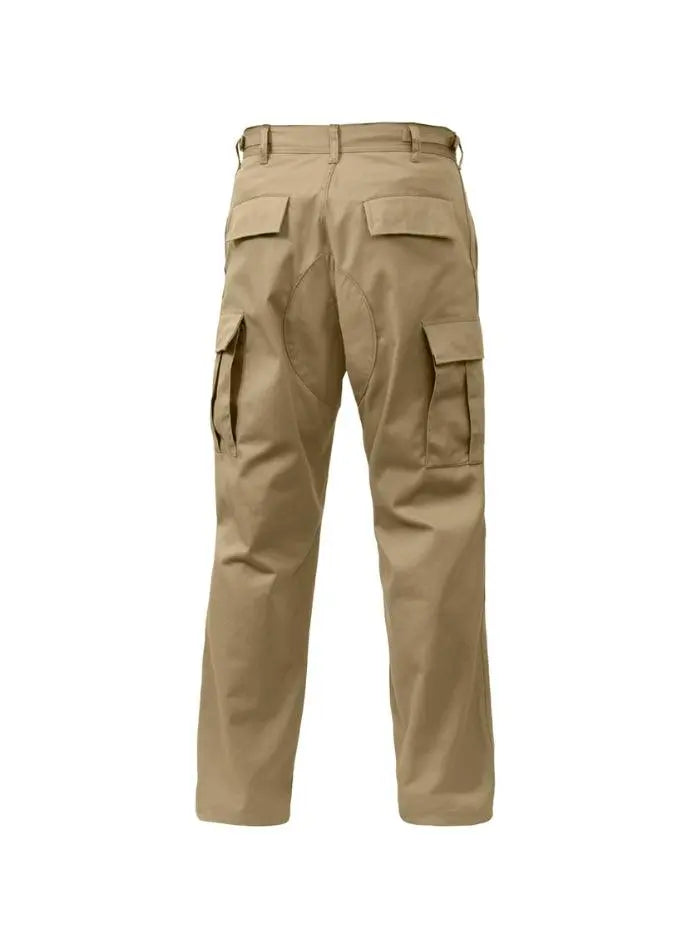 Pantalone Cargo Beige 100% cotone Baggy Fit - Horda Brand Streetwear