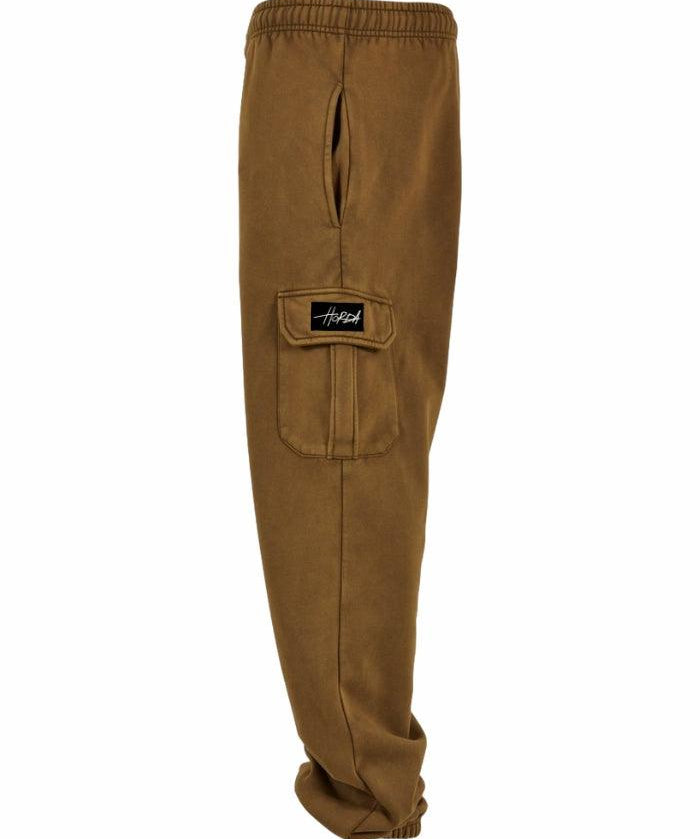 Cargo Sweatpant in 100% Cotone Cammello - Horda Brand Streetwear