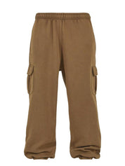 Cargo Sweatpant in 100% Cotone Cammello - Horda Brand Streetwear