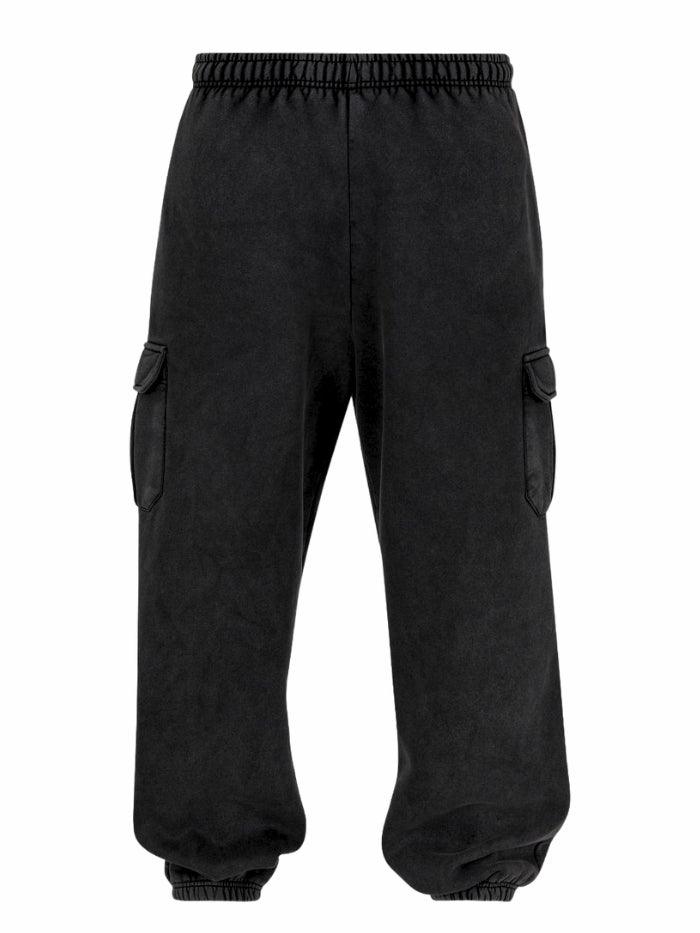 Cargo Sweatpant in 100% Cotone Horda Brand Black - Horda Brand Streetwear