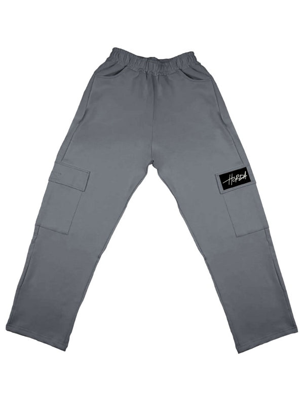 Cargo Sweatpant in 100% Cotone Horda Brand Black