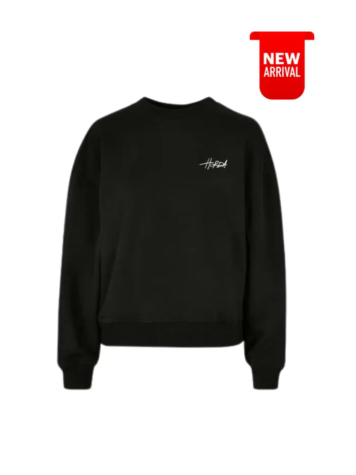 Crewneck sweatshirt Felpa Girocollo 100% Cotone Basic Horda Brand Streetwear