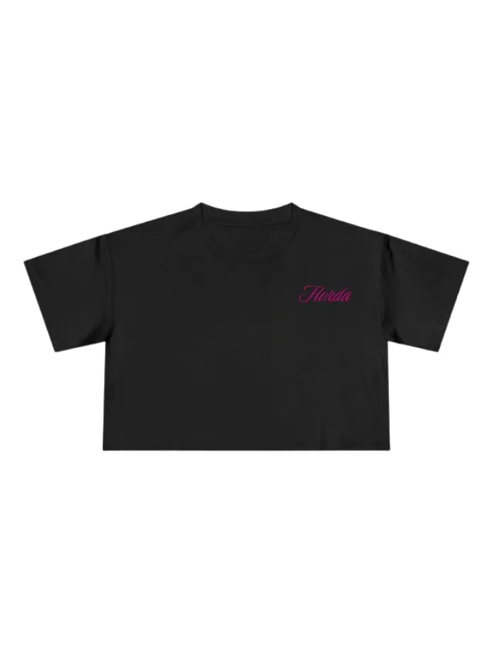 Cropped T-Shirt Donna – Maglietta 100% Cotone Made in Italy Horda Brand Streetwear