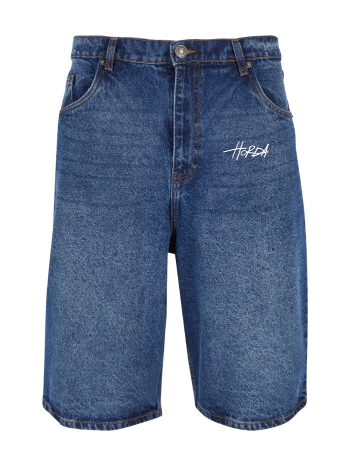 Denim Shorts Over Blue Washed - Horda Brand