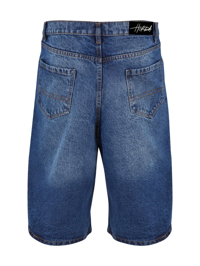 Denim Shorts Over Blue Washed - Horda Brand