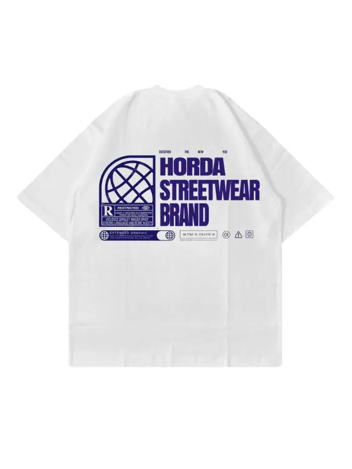 Essential T-Shirt Bianca 100% Cotone Made in Italy | Horda Brand Horda Brand