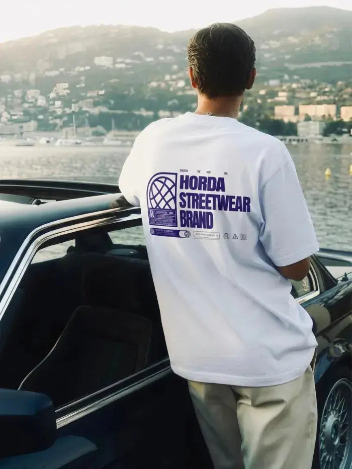 Essential T-Shirt Bianca 100% Cotone Made in Italy | Horda Brand Horda Brand