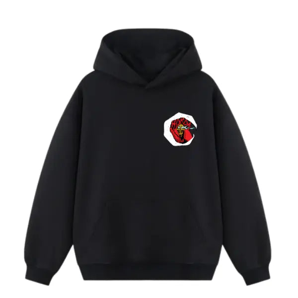 Felpa 100% Cotone Boxy Fit "Devil" Horda Brand Streetwear