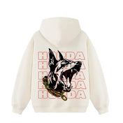 Felpa 100% Cotone "Horda Dobermann" Boxy Fit Horda Brand Streetwear