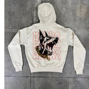 Felpa 100% Cotone "Horda Dobermann" Boxy Fit Horda Brand Streetwear