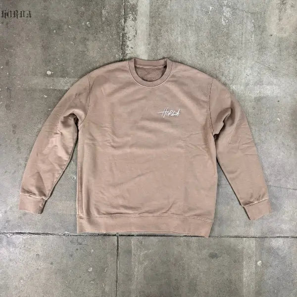 Felpa 100% cotone organico Horda Signature Ricamata Horda Brand Streetwear