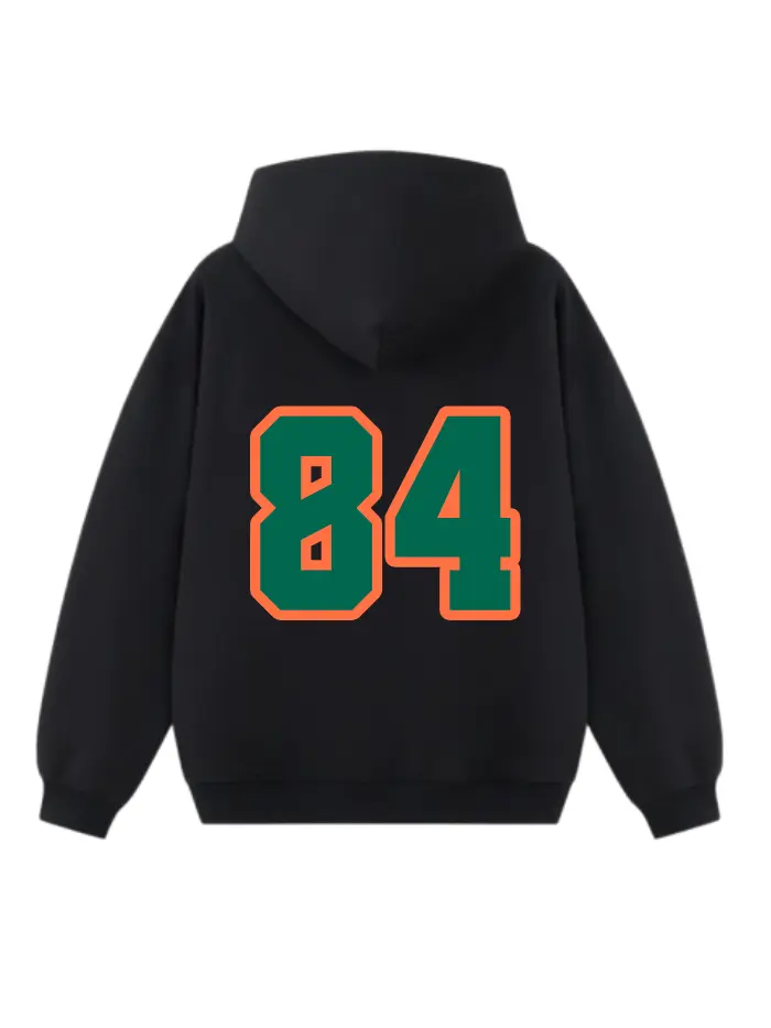 Felpa 380g Taglio Boxy College – HORDA Streetwear con Tessuto Premium Italiano Horda Brand Streetwear