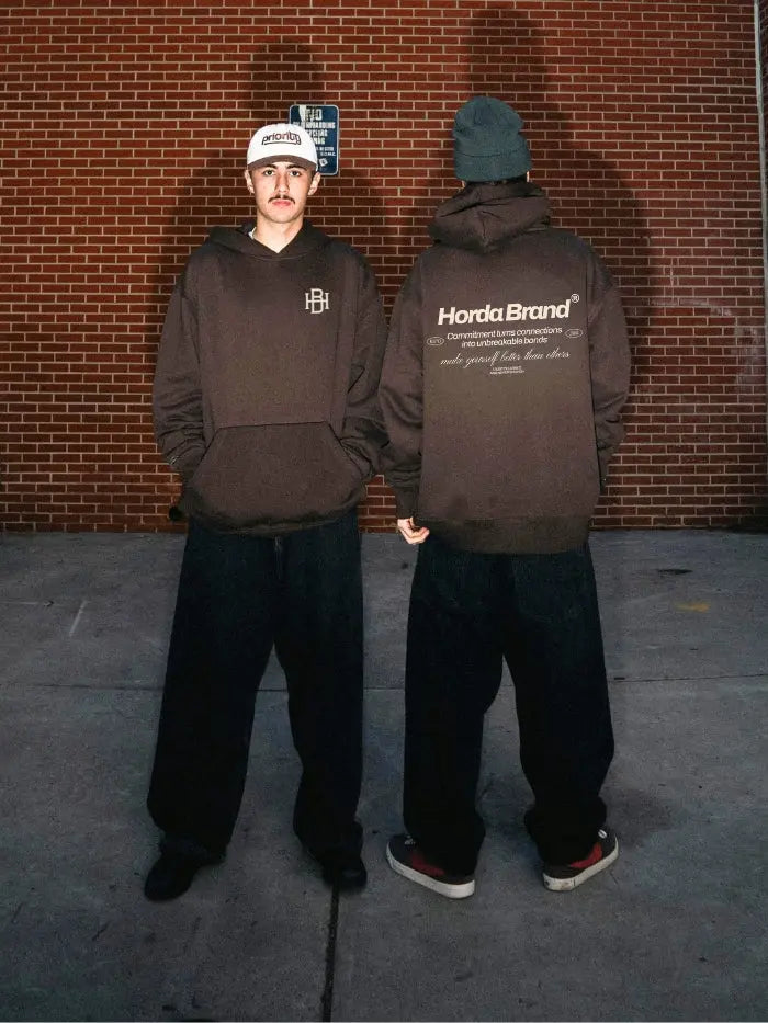 Felpa 380g con Fit Oversize – Streetwear Premium HORDA Horda Brand Streetwear