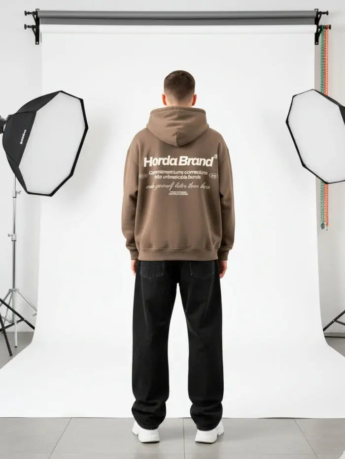 Felpa 380g con Fit Oversize – Streetwear Premium HORDA Horda Brand Streetwear