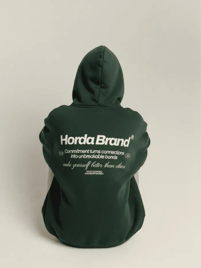 Felpa 380g con Fit Oversize – Streetwear Premium HORDA Horda Brand Streetwear