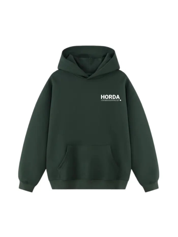 Felpa Boxy Fit 380g in Cotone Premium Steal That Speaks Horda Brand Streetwear