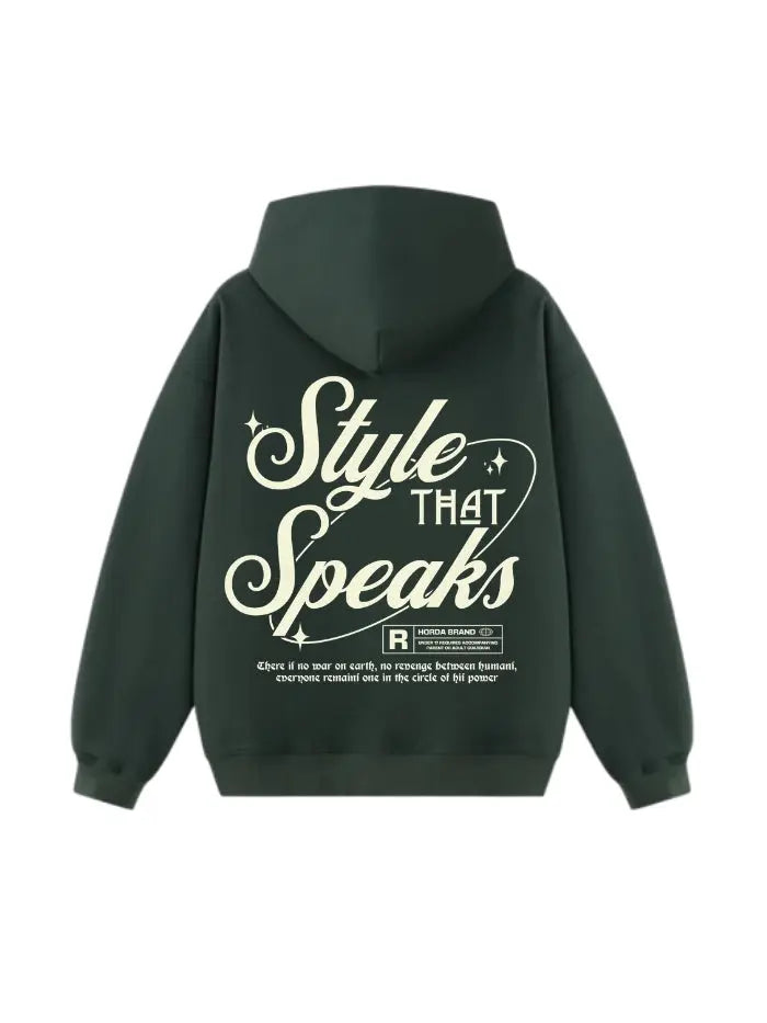 Felpa Boxy Fit 380g in Cotone Premium Steal That Speaks Horda Brand Streetwear