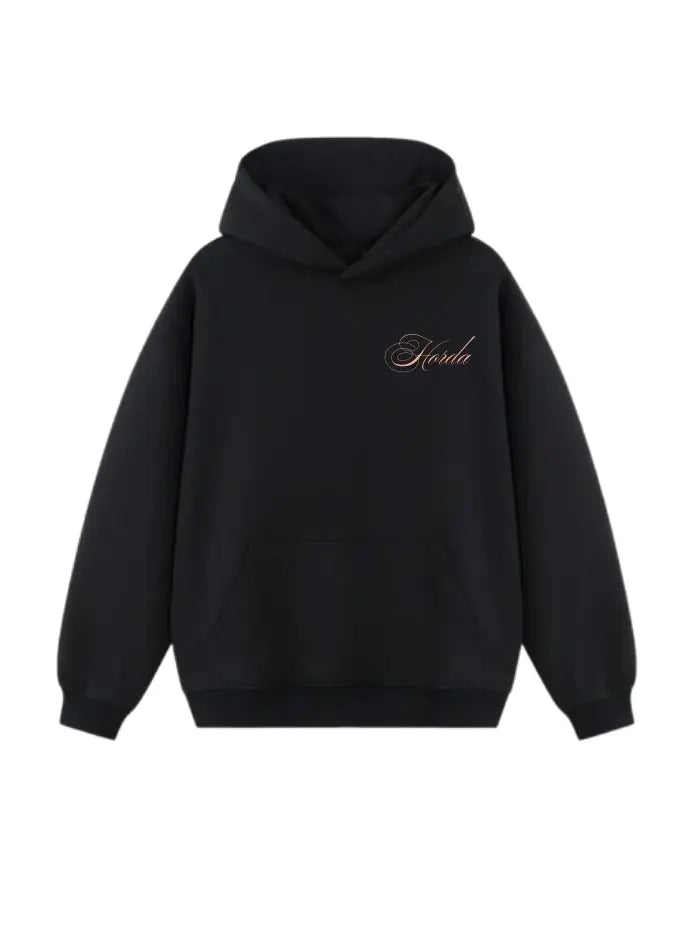 Felpa Boxy Fit 380g in Cotone Premium – HORDA Streetwear Made in Italy Horda Brand Streetwear