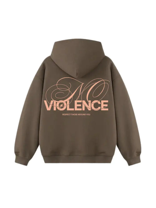 Felpa Boxy Fit 380g in Cotone Premium – HORDA Streetwear Made in Italy - No Violence Horda Brand Streetwear