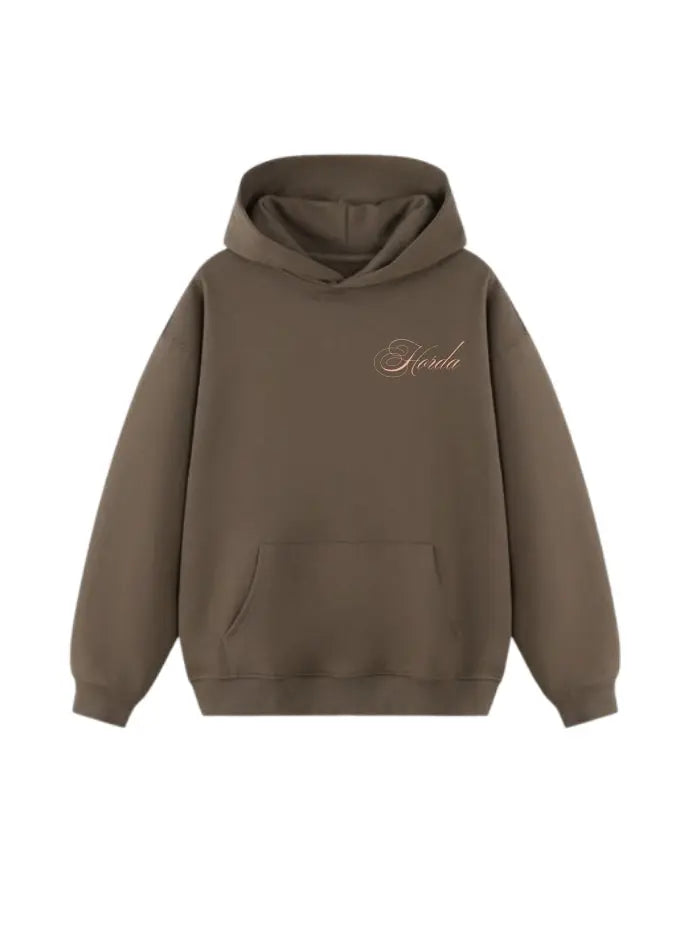 Felpa Boxy Fit 380g in Cotone Premium – HORDA Streetwear Made in Italy - No Violence Horda Brand Streetwear