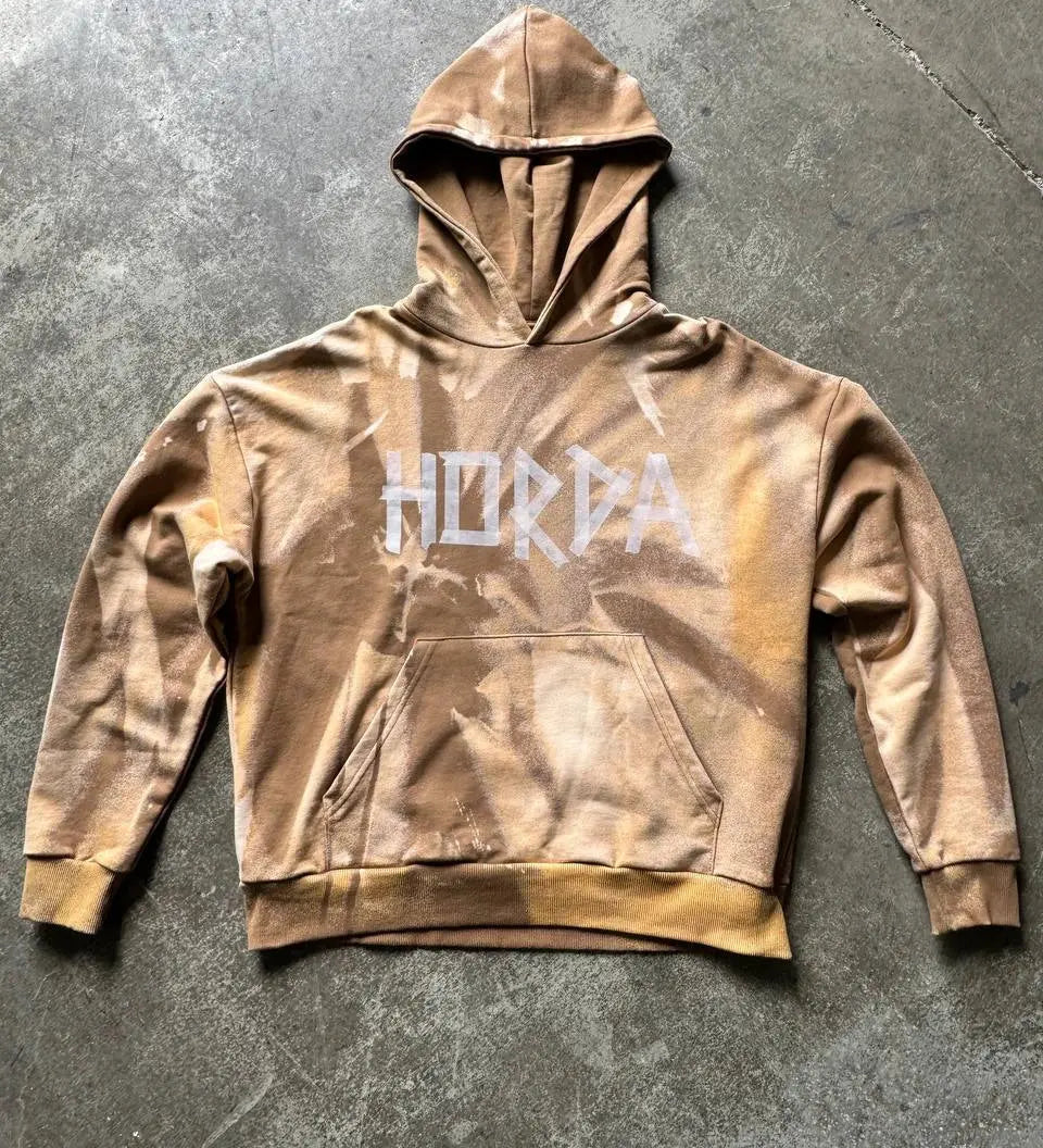 Felpa Boxy Fit Desert Dunes 100%  Cotone Horda Brand