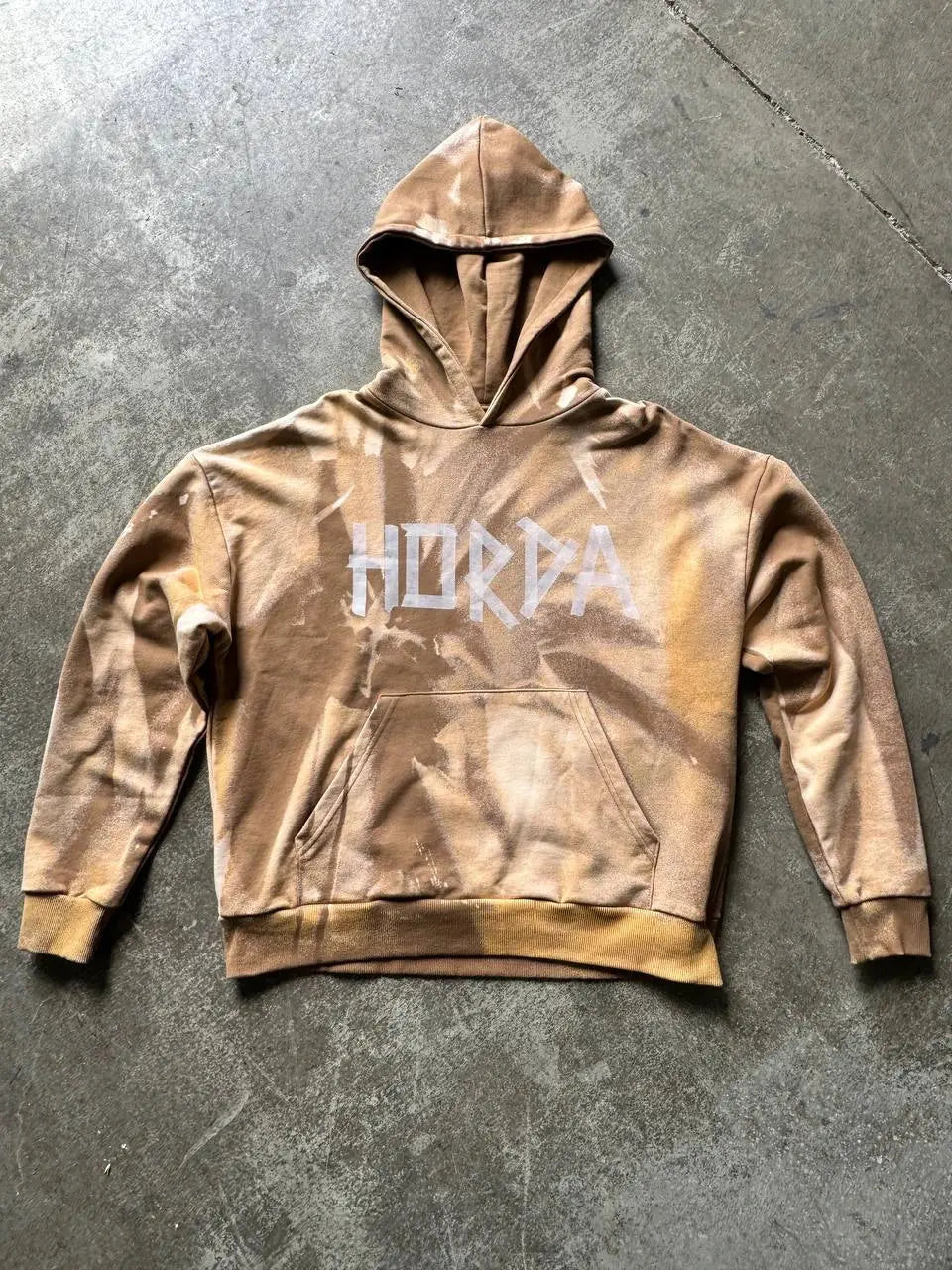 Felpa Boxy Fit Desert Dunes 100%  Cotone Horda Brand