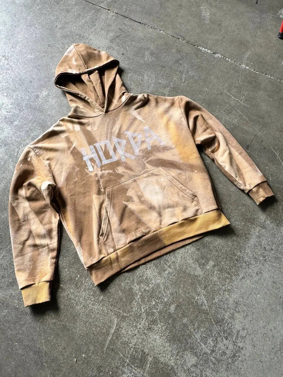 Felpa Boxy Fit Desert Dunes 100%  Cotone Horda Brand
