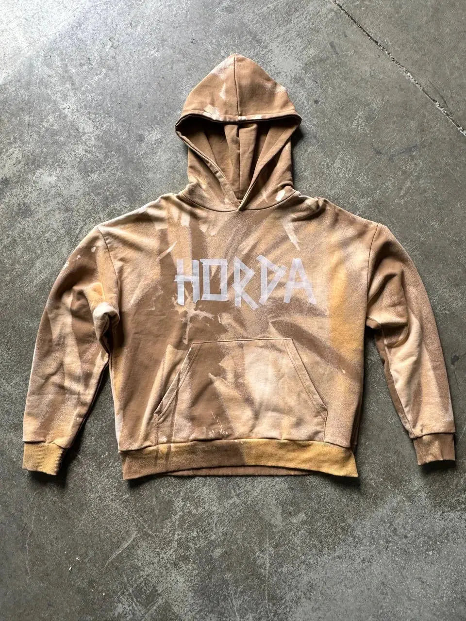 Felpa Boxy Fit Desert Dunes 100%  Cotone Horda Brand