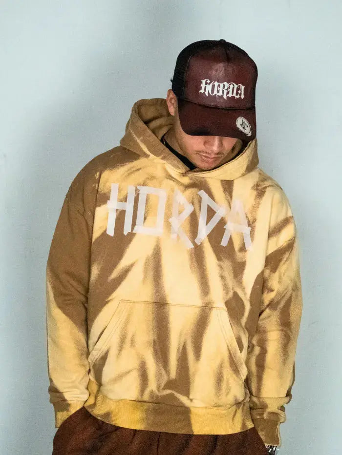 Felpa Boxy Fit Desert Dunes 100%  Cotone Horda Brand
