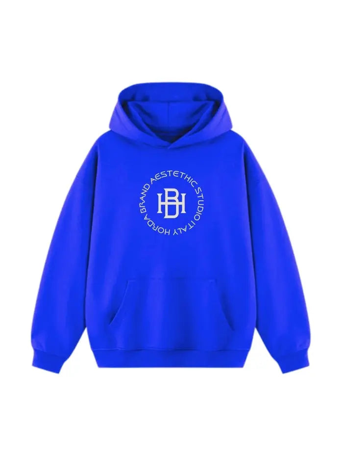 Felpa Boxy Fit Streetwear Italiana – HORDA 380g, Cotone Alta Qualità - Aestethic Horda Brand Streetwear