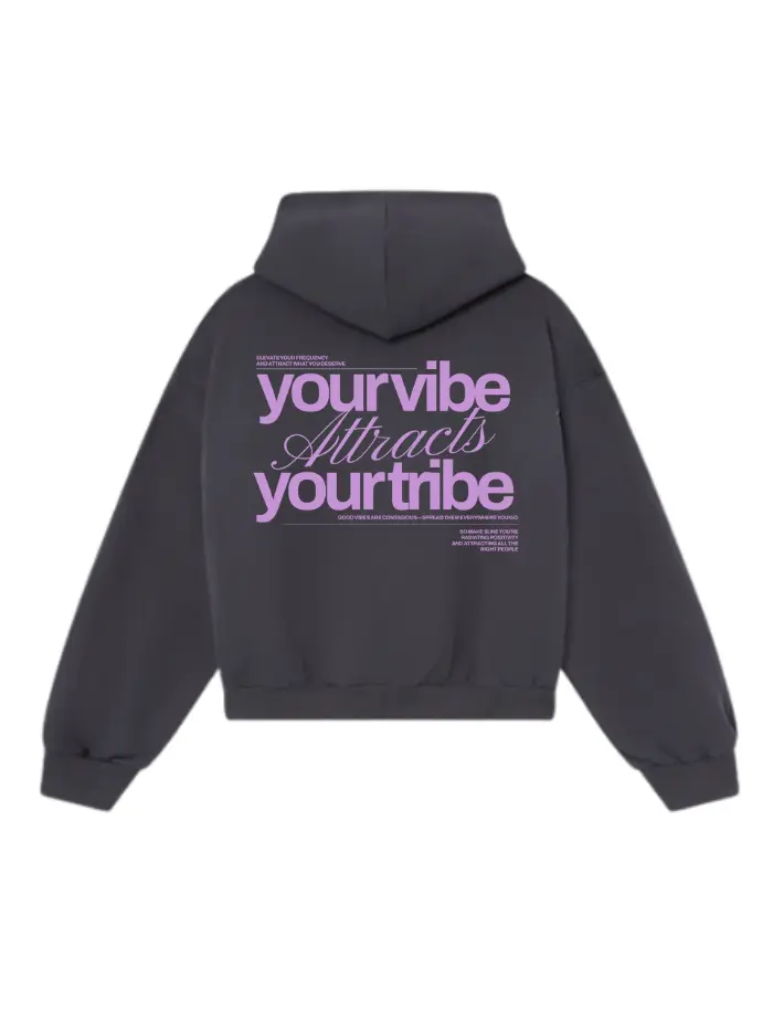 Felpa Donna Streetwear Boxy Fit 380gsm – Stile e Comfort - Your Vibes Horda Brand Streetwear