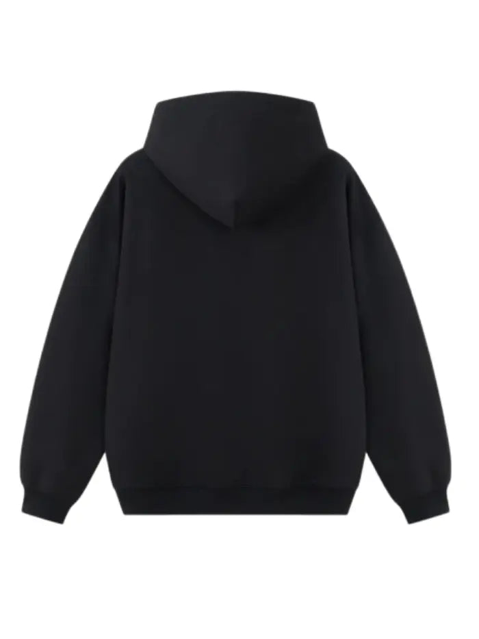 Felpa Nera con Cappuccio Horda x Il Diario del Russo – Edizione Limitata Horda Brand Streetwear