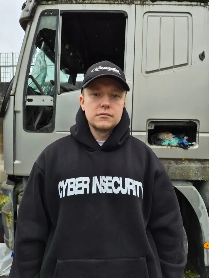 Felpa Nera con Cappuccio Horda x Il Diario del Russo – Edizione Limitata Horda Brand Streetwear