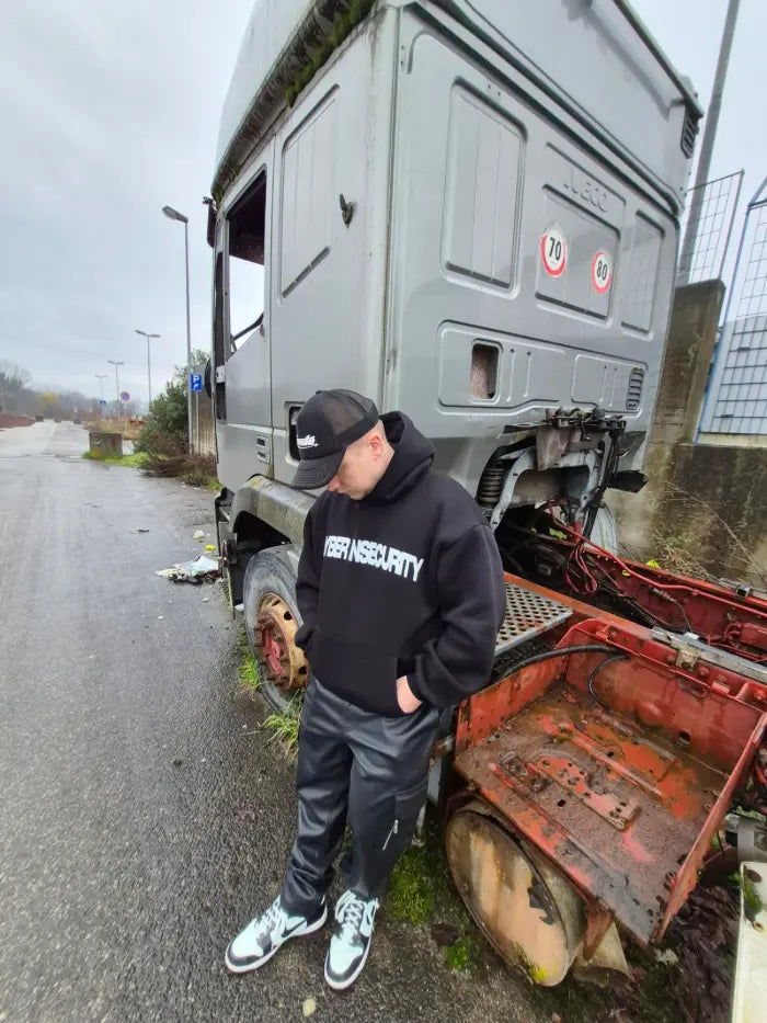 Felpa Nera con Cappuccio Horda x Il Diario del Russo – Edizione Limitata Horda Brand Streetwear