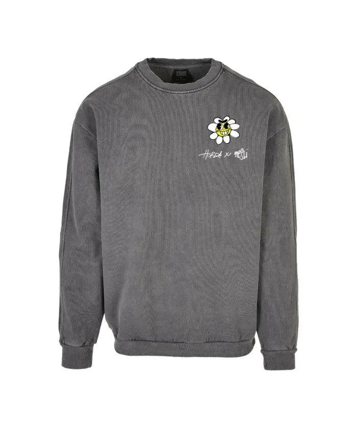Felpa Girocollo 100% Cotone Organico Horda Brand x Nesli - Horda Brand Streetwear
