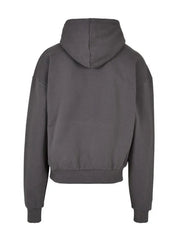 Felpa con cappuccio 100% cotone grigio asfalto Basic - Horda Brand Streetwear