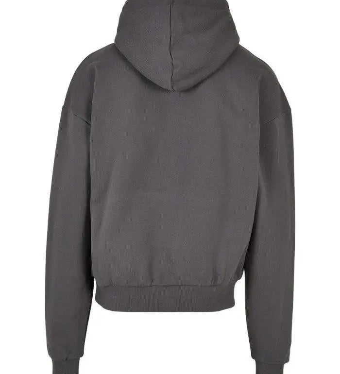 Felpa con cappuccio 100% cotone grigio asfalto Basic - Horda Brand Streetwear