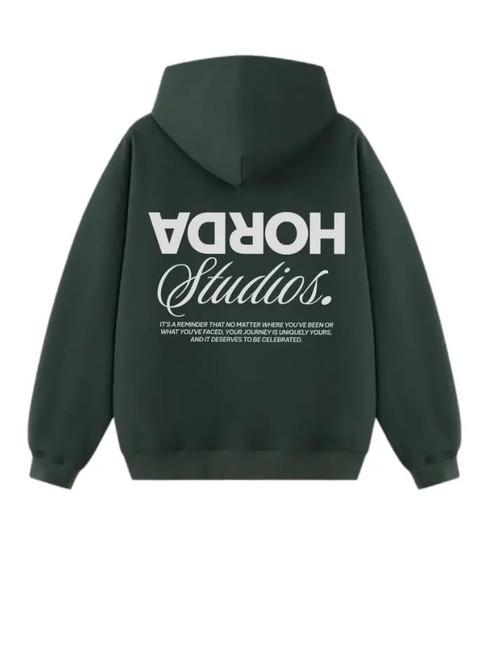 Felpa REVERSE 380g Boxy Fit – Felpa Pesante Oversize Streetwear Horda Brand Streetwear
