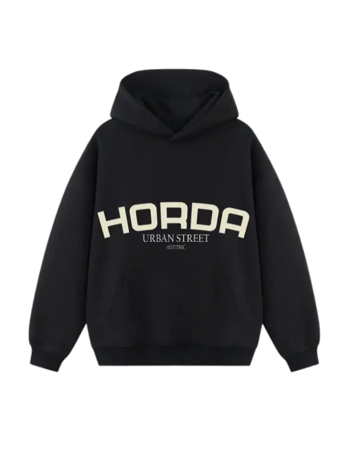 Felpa Streetwear 380g Boxy Fit – Qualità Artigianale Italiana by HORDA Horda Brand Streetwear