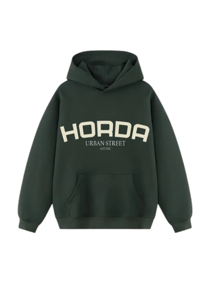 Felpa Streetwear 380g Boxy Fit – Qualità Artigianale Italiana by HORDA Horda Brand Streetwear