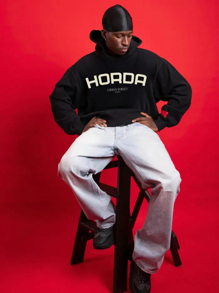 Felpa Streetwear 380g Boxy Fit – Qualità Artigianale Italiana by HORDA Horda Brand Streetwear
