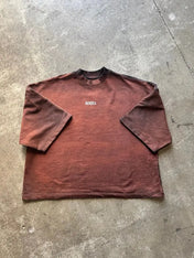 Felpa Three-quarter Sleeve Boxy Fit 100% Cotone Horda Brand
