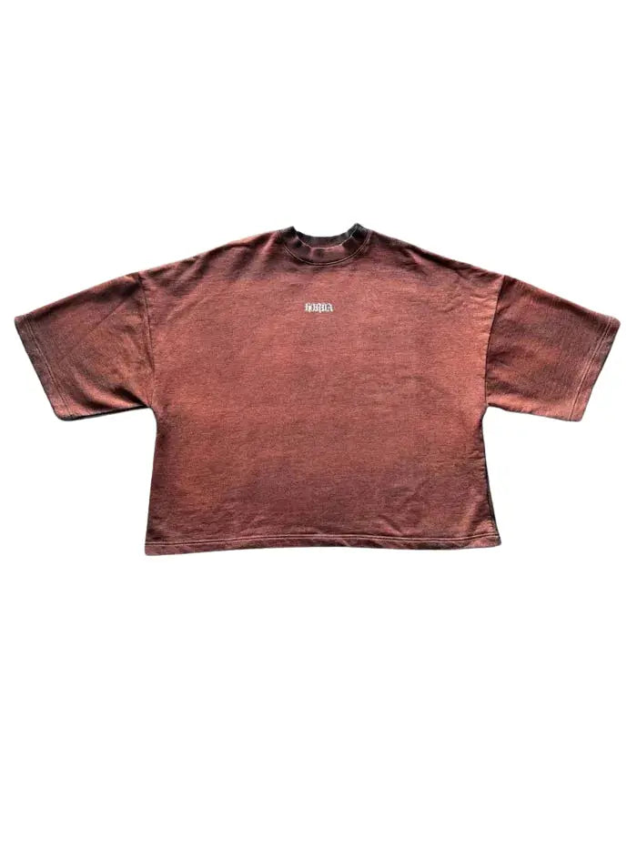 Felpa Three-quarter Sleeve Boxy Fit 100% Cotone Horda Brand