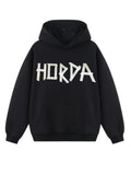 Felpa Unisex con cappuccio 380 Grammi Taped Made in Italy Horda Brand Streetwear