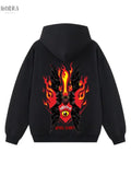 Felpa con Cappuccio nero 100% Cotone Limited Edition Anniversary Horda Brand Streetwear