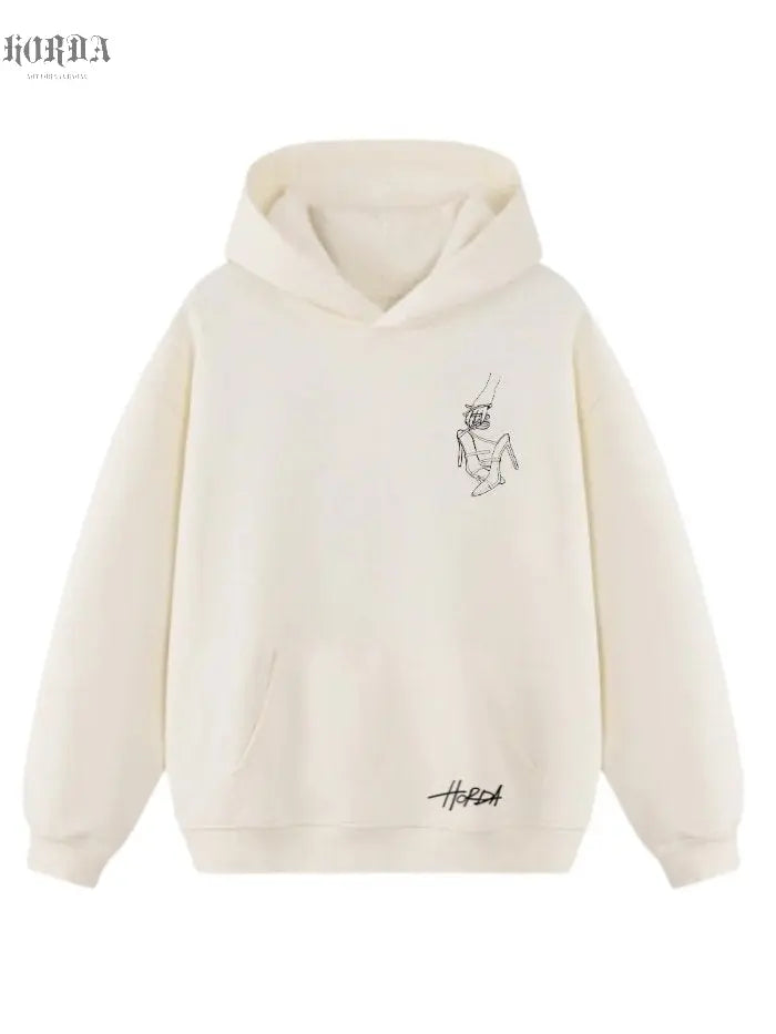 Felpa con cappuccio 100% cotone in collaborazione tra Horda e Sarah Toscano Horda Brand Streetwear