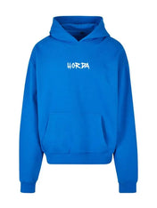 Felpa con cappuccio Bluette 100% cotone Basic - Horda Brand Streetwear
