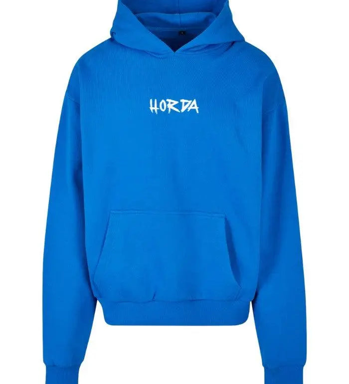 Felpa con cappuccio Bluette 100% cotone Basic - Horda Brand Streetwear